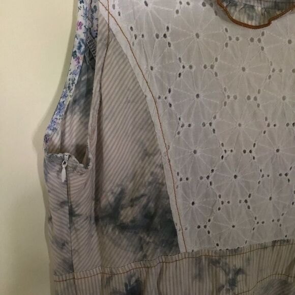 Forla Paris Boho Sleeveless Cotton Dress - Picture 6 of 8